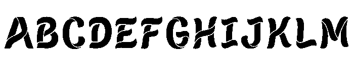 Sefa Regular Font UPPERCASE