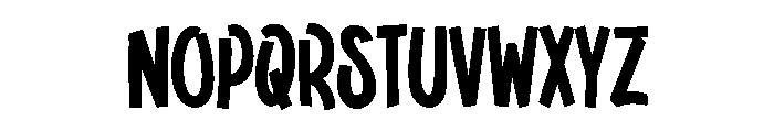 Sefalio Font UPPERCASE