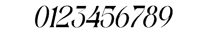 Sefina Brandish Italic Font OTHER CHARS