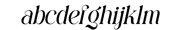 Sefina Brandish Italic FONT