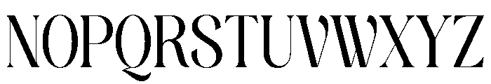 Sefina Brandish Regular Font UPPERCASE