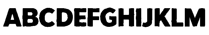 Segalecy Sans Font UPPERCASE