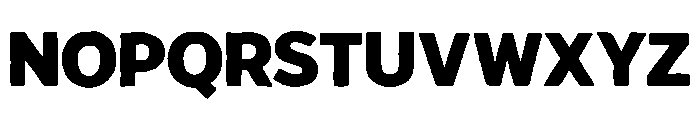 Segalecy Sans Font UPPERCASE
