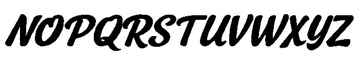 Segalecy Script Font UPPERCASE