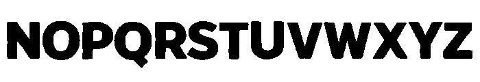 SegalecySans Font UPPERCASE