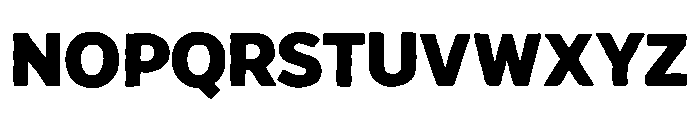 SegalecySans Font LOWERCASE