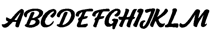 SegalecyScript Font UPPERCASE