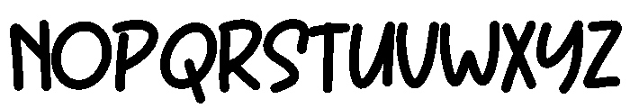 Segar Font UPPERCASE