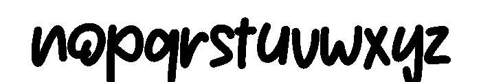 Segar Font LOWERCASE