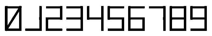 Segment Grid Regular Font OTHER CHARS