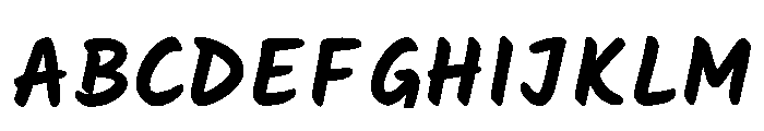 Seine Regular Font UPPERCASE