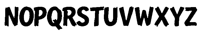 Sekai Sengok Font UPPERCASE