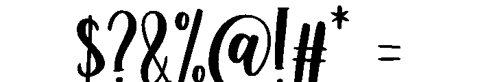 Sekochi Font OTHER CHARS