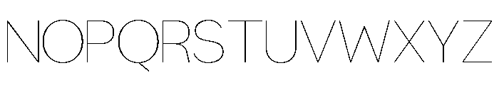 Selcouth Thin Font UPPERCASE