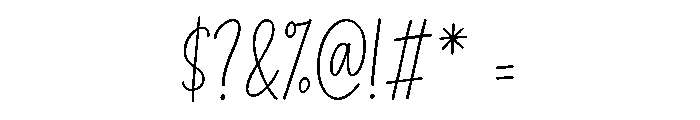 Select Edition Font OTHER CHARS