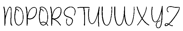 Selectgift Font UPPERCASE