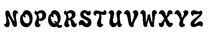Selene Regular Font UPPERCASE