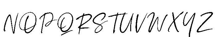 Selestia Signature Regular Font UPPERCASE
