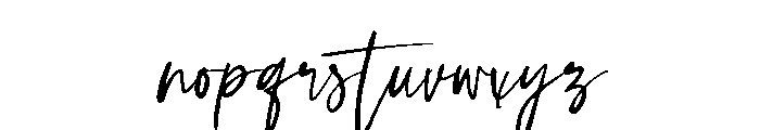 Selestia Signature Regular Font LOWERCASE