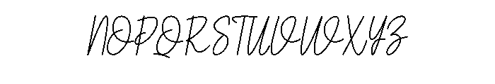Selestia Signature Font UPPERCASE