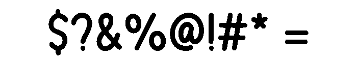 Self Worth Font OTHER CHARS
