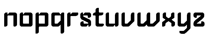Selicha Regular Font LOWERCASE