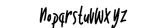Selira Swiftine Font LOWERCASE