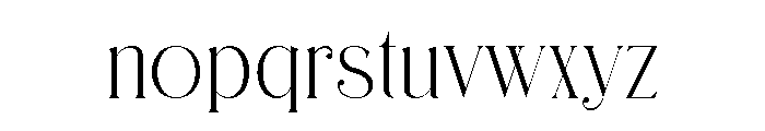 Sellang Font LOWERCASE