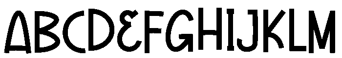 Sellow Downs Font UPPERCASE