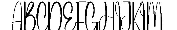 Selmaraia Font UPPERCASE