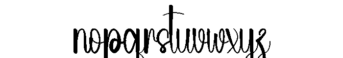 Selmaraia Font LOWERCASE