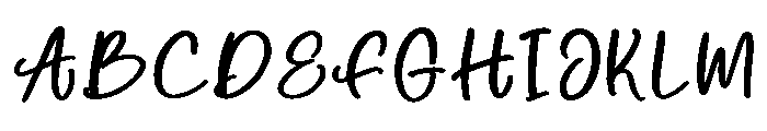 Selovian Font UPPERCASE