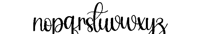 Sembilu Font LOWERCASE
