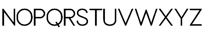 Semblance Light Font LOWERCASE