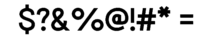 Semblance Font OTHER CHARS