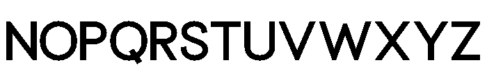 Semblance Font LOWERCASE