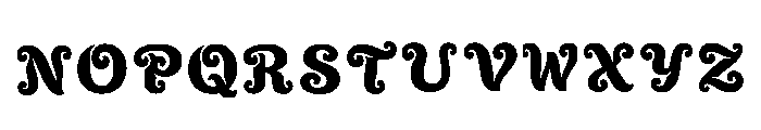Semele Regular Font LOWERCASE