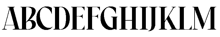 Semica Regular Font UPPERCASE