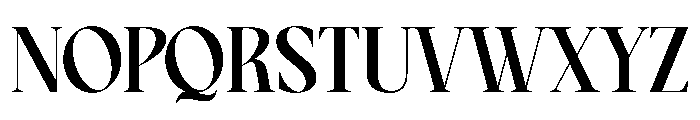 Semica Regular Font UPPERCASE