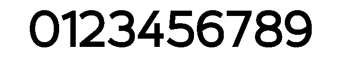 Sencha Bold Font OTHER CHARS