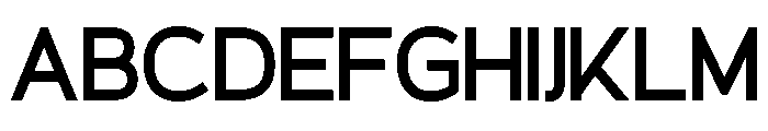 Sencha Bold Font UPPERCASE