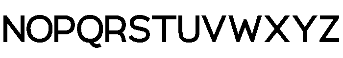 Sencha Bold Font LOWERCASE