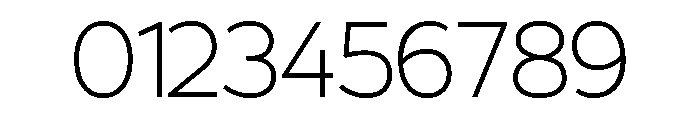Sencha Light Font OTHER CHARS