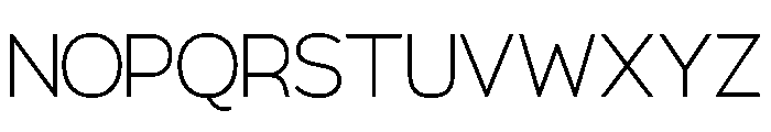Sencha Light Font UPPERCASE