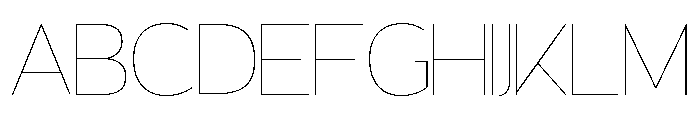 Sencha Thin FONT