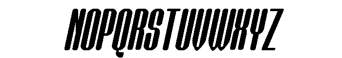 Sencor Italic Font UPPERCASE