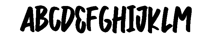 Senda Font UPPERCASE