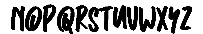 Senda Font UPPERCASE