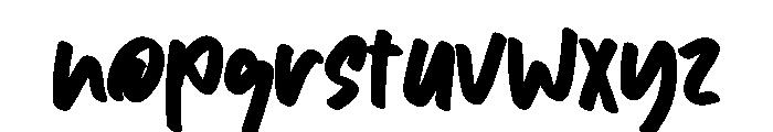 Senda Font LOWERCASE