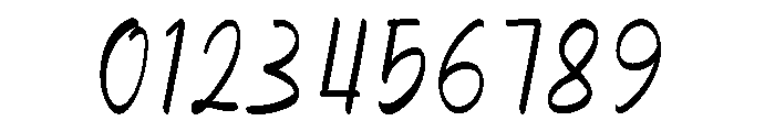 Sendal Jepit Font OTHER CHARS
